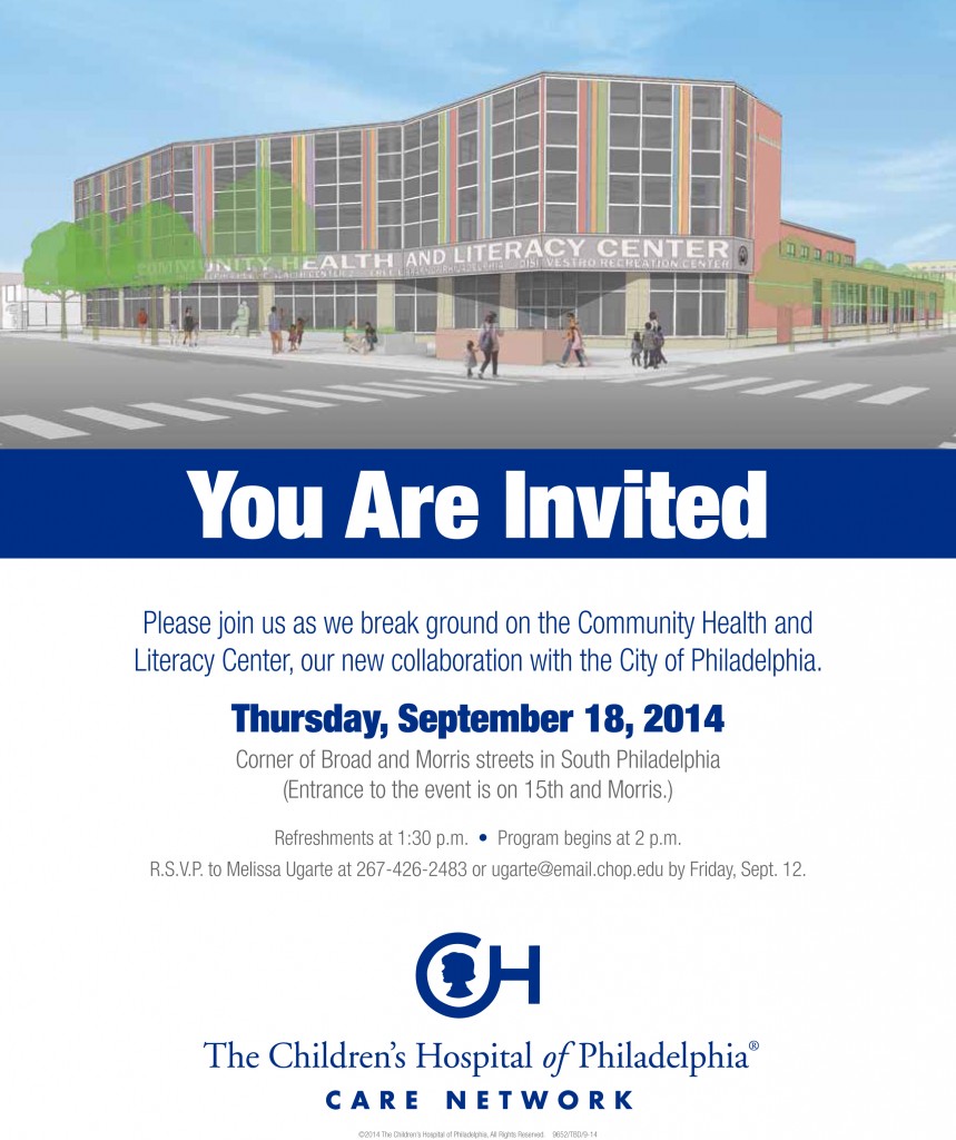 South Philadelphia Family Care Center Groundbreaking Ceremony