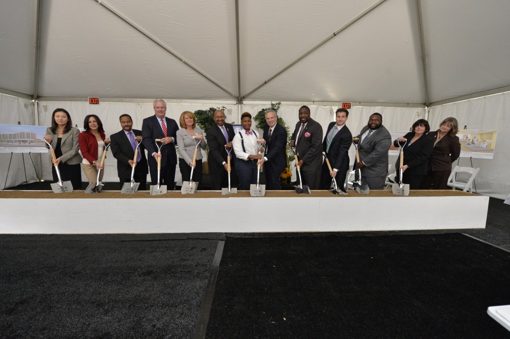 Comm Health & Literacy Center GroundBreaking_Ceremonial dig