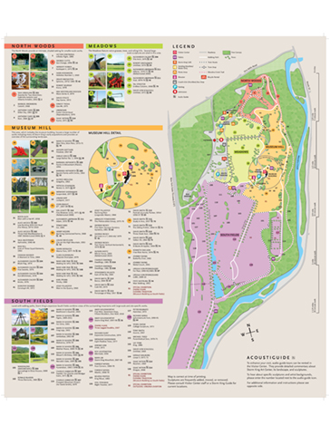 Storm King Art Center Map Vsba, Llc / Architects & Planners