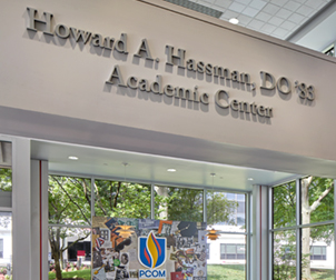 Philadelphia College of Osteopathic Medicine, Donor Recognition Signage